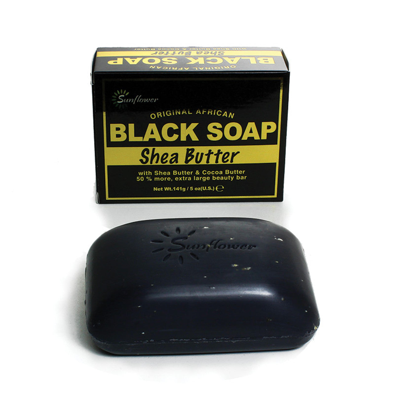 Shea Butter Black Soap - 5 oz.