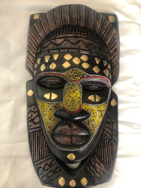 African Bead Mask